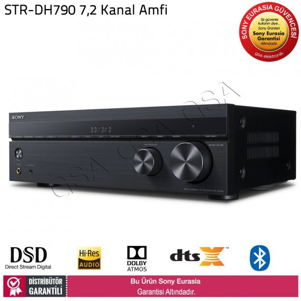 Sony STR-DH790 7,2 Kanal Bluetoothlu Ev Sinema Amfisi - 2