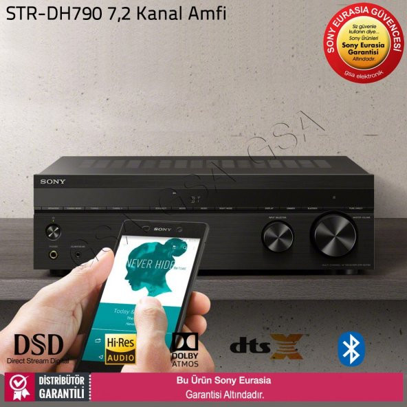 Sony STR-DH790 7,2 Kanal Bluetoothlu Ev Sinema Amfisi - 3