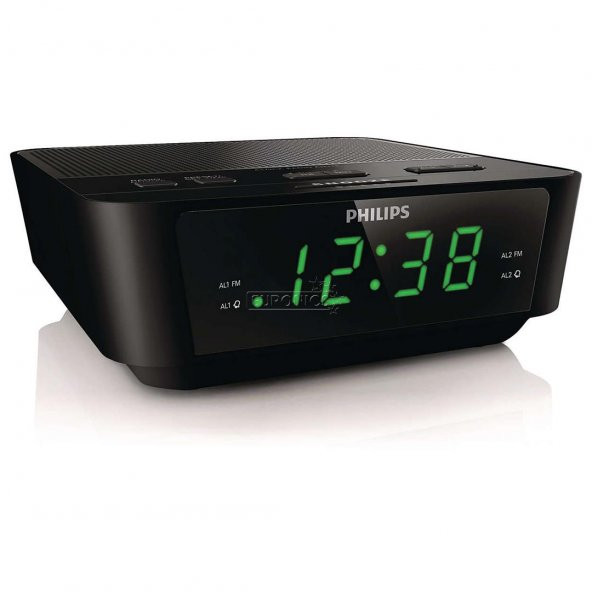 Philips AJ3116 Çift Alarm Saatli ve Digital FM Radyo