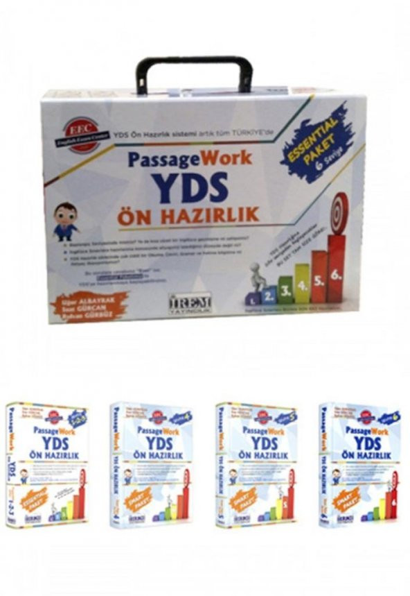 İrem PassageWork YDS Ön Hazırlık Essential Paket (1,2,3,4,5,6) İr