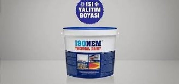 ISONEM THERMAL PAİNT ISI YALITIM BOYASI 18 LT-TÜM RENKLER - 8