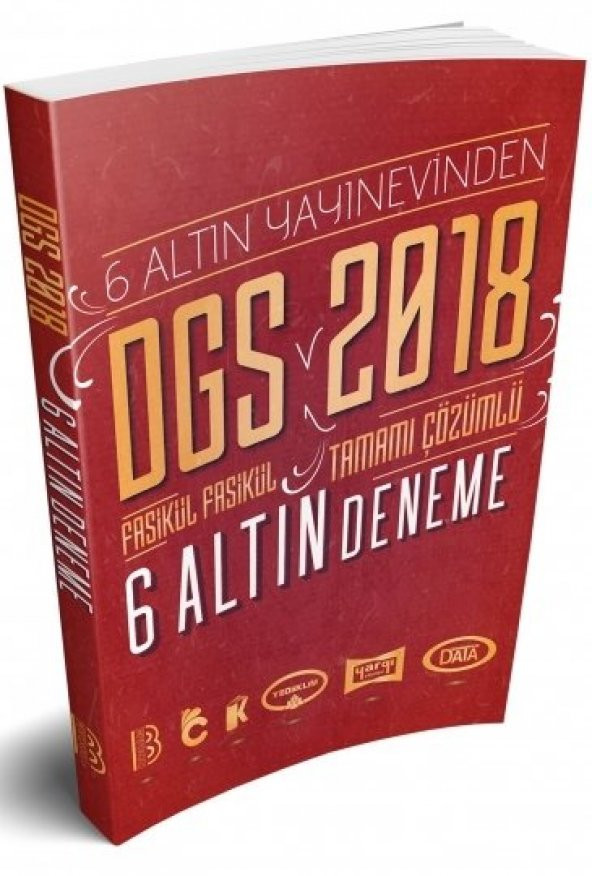 Benim Hocam 2018 DGS 6 Altın Deneme Çözümlü Benim Hocam Yayınları