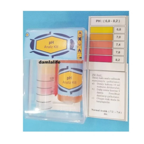 Su Testi Analiz Ph Kiti Sıvısı - Resim 2
