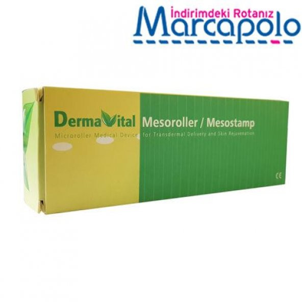 DermaVital Mesoroller 801 Göz / Dudak Roller 0.5 mm