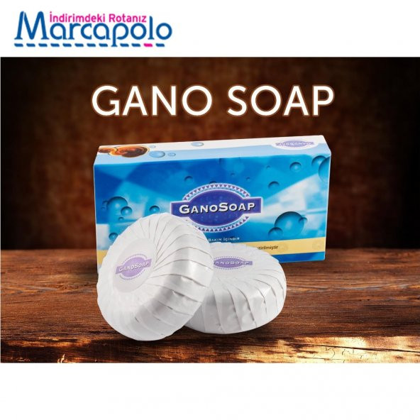 Gano Soap Ganoderma Mantarlı ve Keçi Sütlü Sabun (2x100gr)