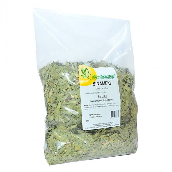 Doğan Sinameki Yaprağı Doğal 1000 Gr Paket - 3