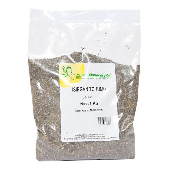 Isırgan Tohumu Doğal Tane 1000 Gr Paket - 4