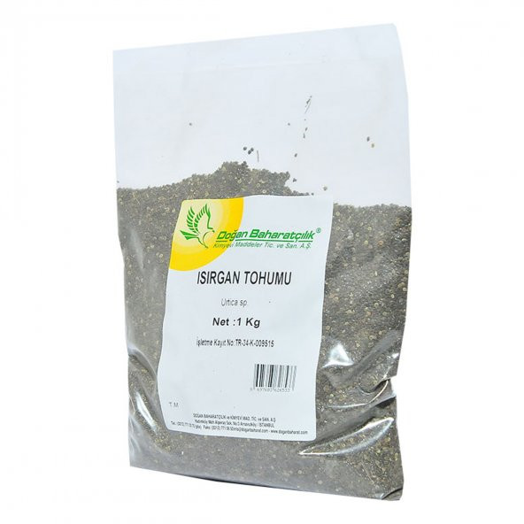 Isırgan Tohumu Doğal Tane 1000 Gr Paket - 6