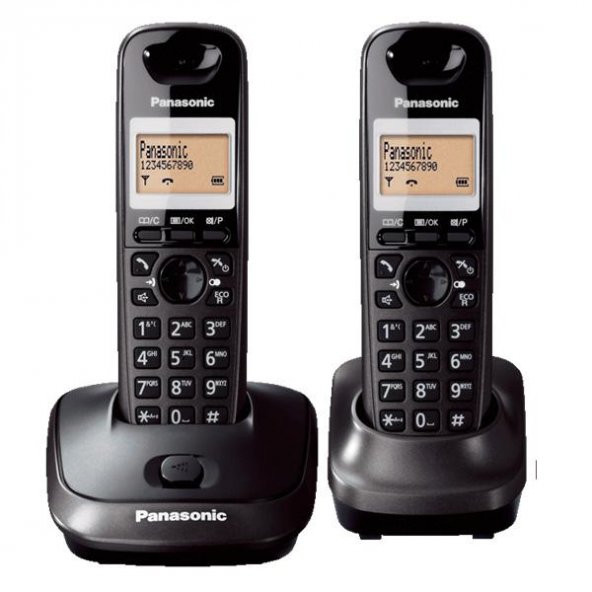 Panasonic Kx Tg2512 DUO Dect Telefon (1+1 El Cihazlı)