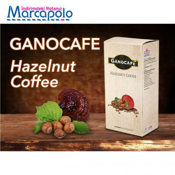 GANOCAFE HAZELNUT COFFEE GANO CAFE