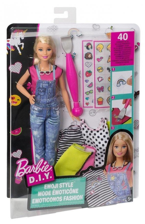 Barbie Bebek D.I.Y. Emoji Style