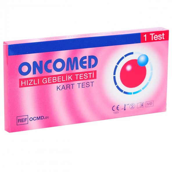 Oncomed Hızlı Gebelik Testi - 1 Kart Test - 2