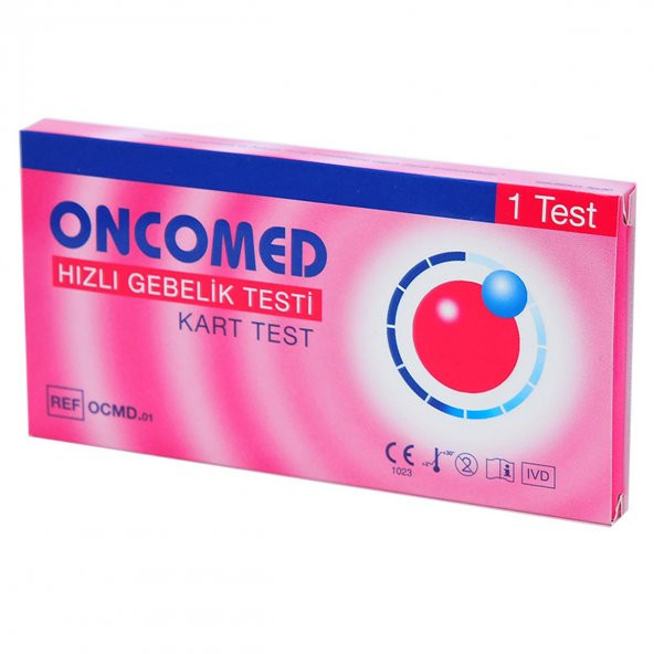 Oncomed Hızlı Gebelik Testi - 1 Kart Test - 3