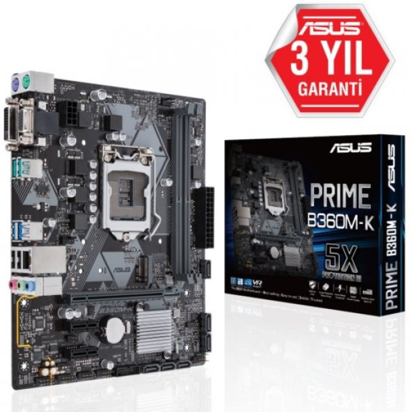 Asus PRIME B360M-K DDR4 2666MHzS+V+GL 1151p8