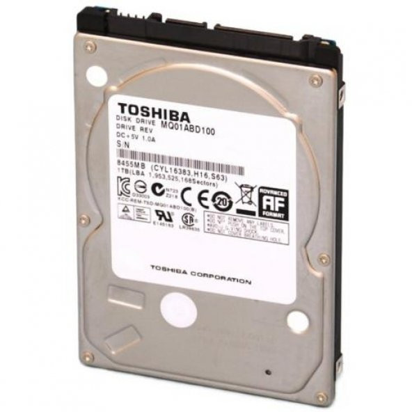 Toshiba 2.5 1TB 8MB 5400RPM MQ01ABD100