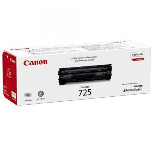 Canon CRG-725 Toner Kartuş Siyah