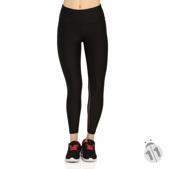 Vb Butik Spor Yoga Pilates Tayt Fileli Tül Detaylı Sporcu Taytı - 1
