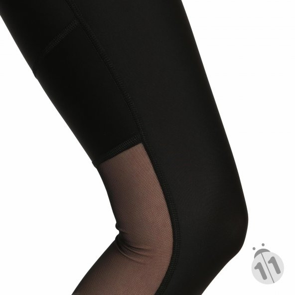 Vb Butik Spor Yoga Pilates Tayt Fileli Tül Detaylı Sporcu Taytı - 4