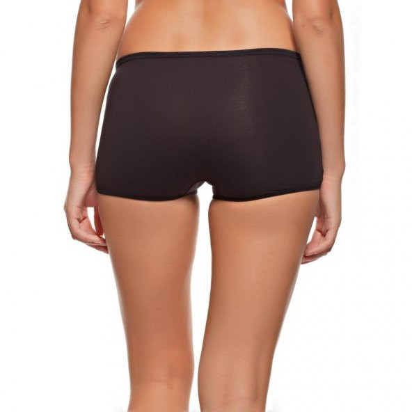 KOM BASIC BAYAN SORT KÜLOT BOXER BK0636401 - 4