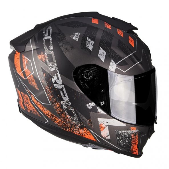 Scorpion Exo 1400 Air Picta Kapalı Kask (Kırmızı) - 4