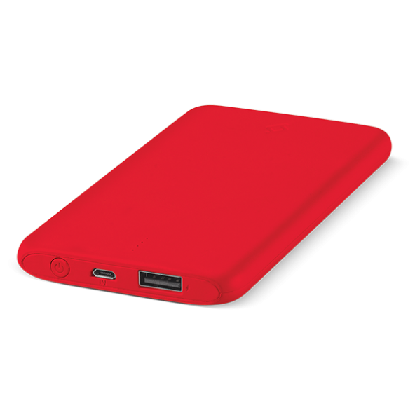 ttec PowerSlim 5.000mAh Taşınabilir Şarj Aleti Kırmızı