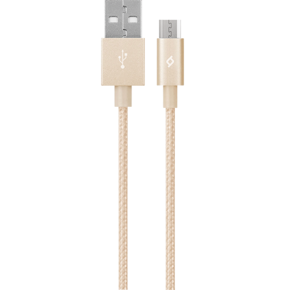 ttec AlumiCable Micro USB Şarj Kablosu Altın
