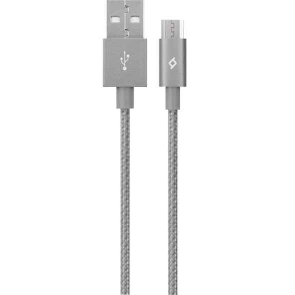 ttec AlumiCable Micro USB Şarj Kablosu Uzay Grisi