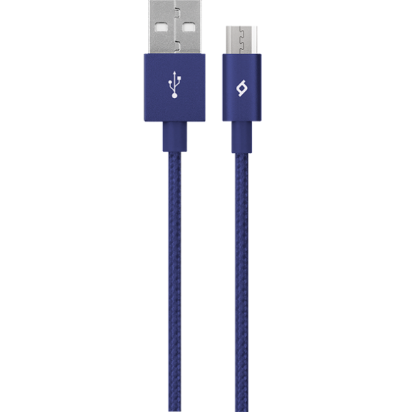 ttec AlumiCable Micro USB Şarj Kablosu Lacivert