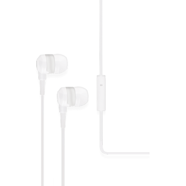 ttec J10 Mikrofonlu Kulakiçi Kulaklık 3.5mm Beyaz