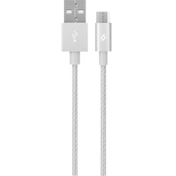 ttec AlumiCable Micro USB Şarj Kablosu Gümüş - 2
