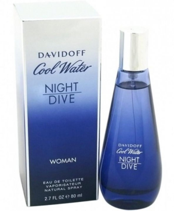 Davidoff Cool Water Night Dive EDT 80 ml Bayan Parfüm