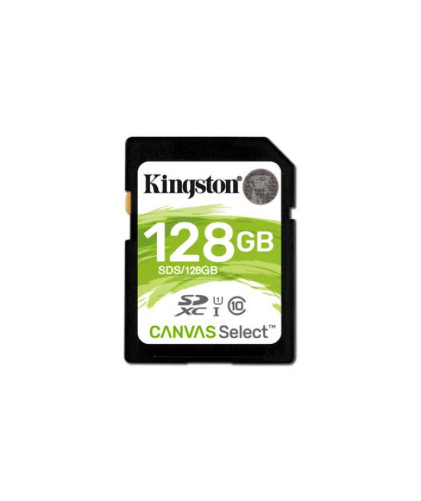128GB SDXC Canvas Select 80R CL10 UHS-I