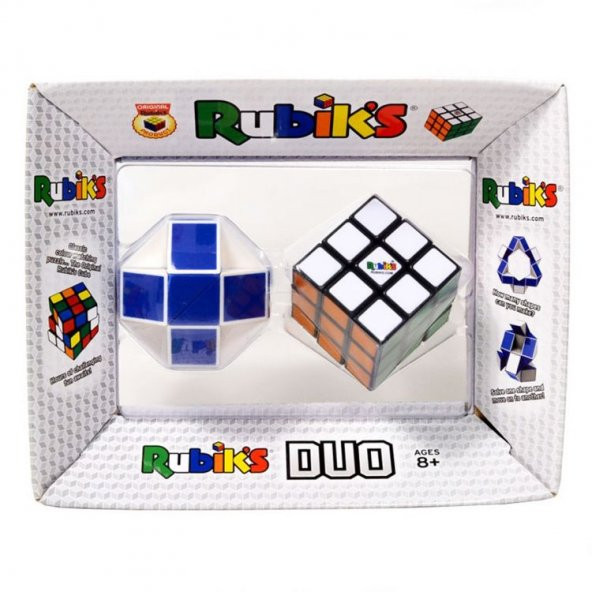 Rubiks Duo-Retro Küp Puzzle