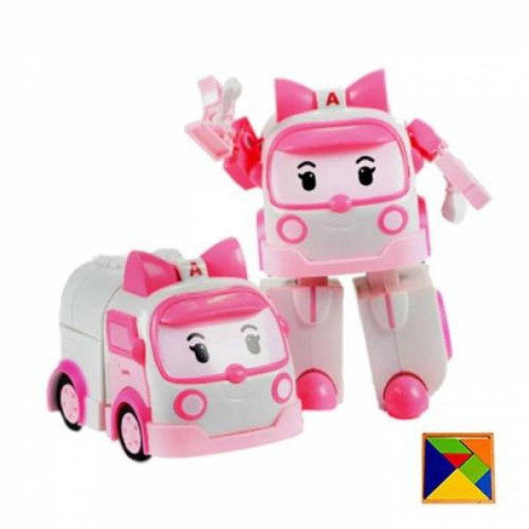 Poli Amber Robocar Dönüşebilen Robot Transformers