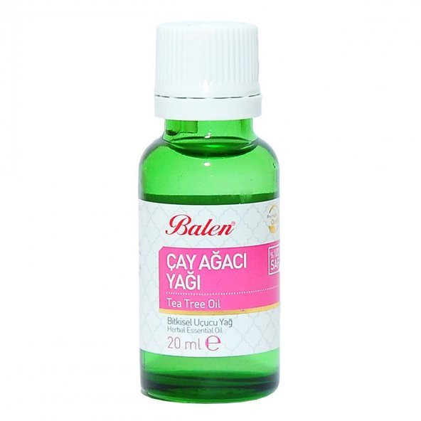 Balen Çay Ağacı Yağı (Distilasyon) 20 ML Cam Şişe - 4