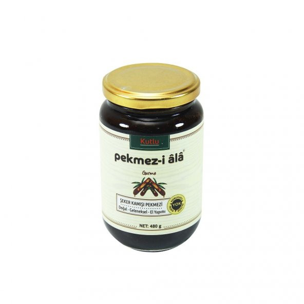 KUTLU ORGANİK ŞEKER KAMIŞI PEKMEZİ 450 GR - 2