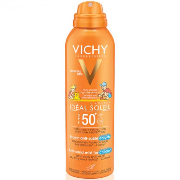 VICHY IDEAL SOLEIL ANTI-SAND MIST CHILDREN SPF50+ 200 ML-KUMUN C