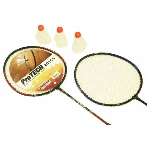 Protech Badminton Seti 2015S iki raket+ üç top