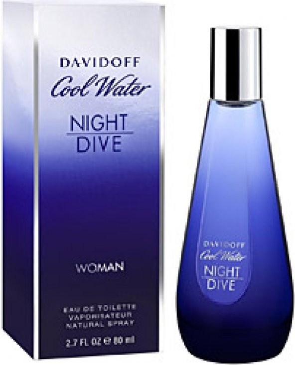 Davidoff Cool Water Night Dive EDT 80 ml Kadın Parfüm