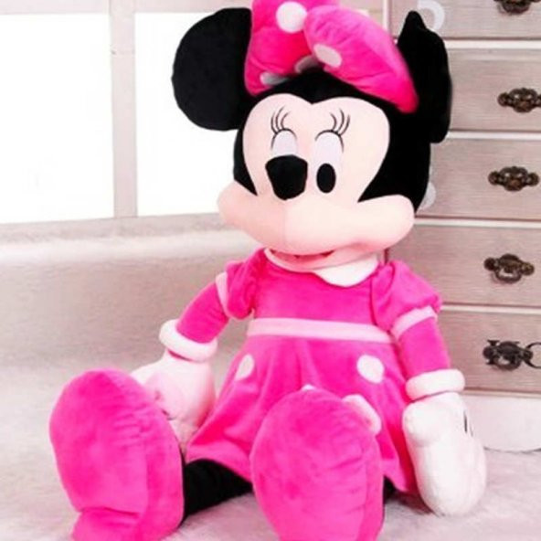 45 Cm Pembe Minnie Mouse Disney Peluş Oyuncak - Orjinal Lisanslı