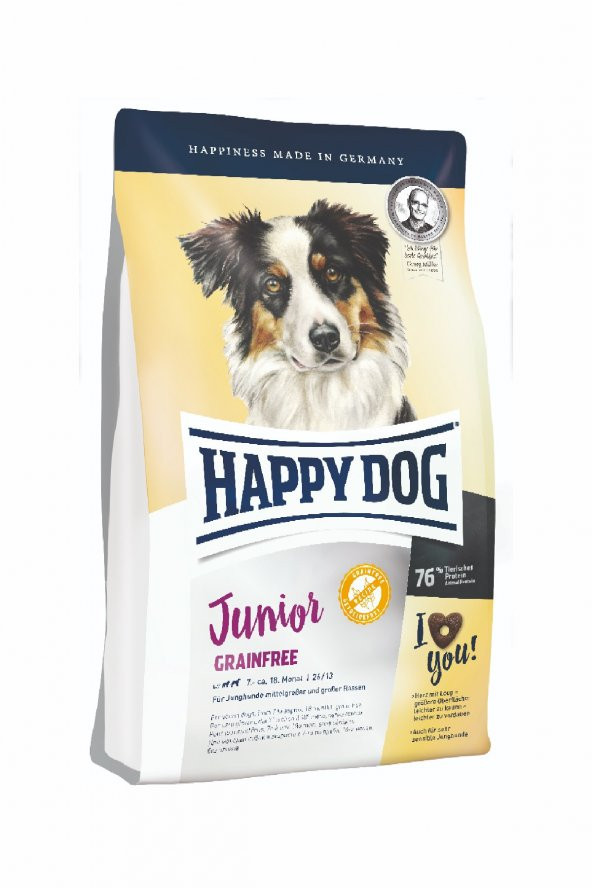 Happy Dog Junior Grain Free Tahılsız Yavru Köpek Maması 10 Kg