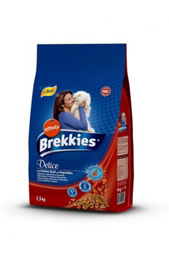 Brekkies Excel Cat Delice Meat Etli Kedi Maması 1,5 Kg