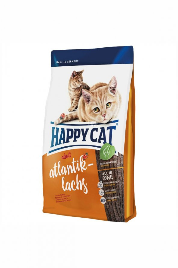 Happy Cat Atlantik-Lachs Somonlu Kedi Maması 10 Kg