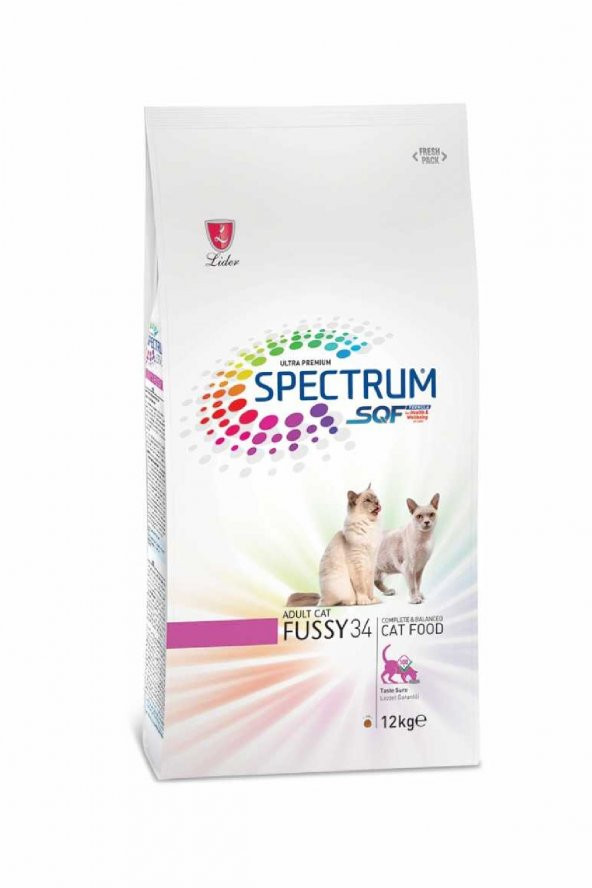 Spectrum Fussy Yeme Problemli İştahsız Kedi Maması 12 Kg