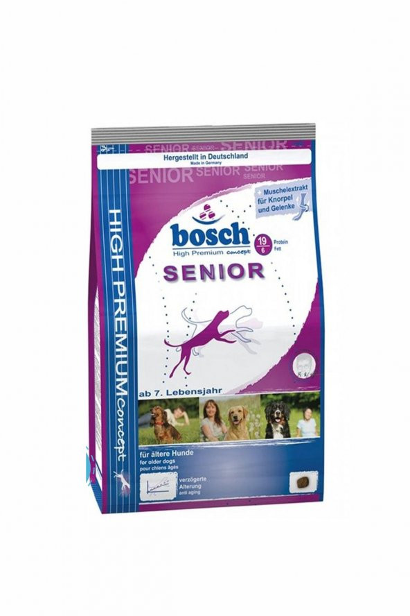 Bosch Senior Taze Kümes Hayvanlı Yaşlı Köpek Maması 2,5 Kg