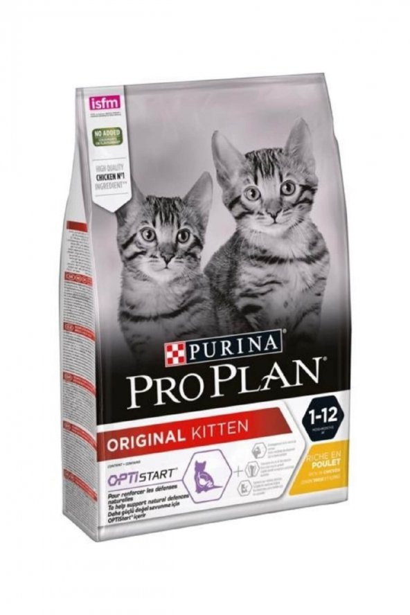Pro Plan Original Kitten Tavuklu Kedi Maması 10 Kg