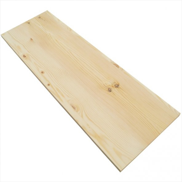 Emprenyeli Masif Ahşap Plaka - 30 mm kalınlık, 40 cm genişlik, alternatif uzunluk ölçüleri - 3