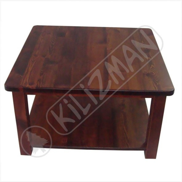 Ortoklaz Masif Ahşap Orta Sehpa - 2