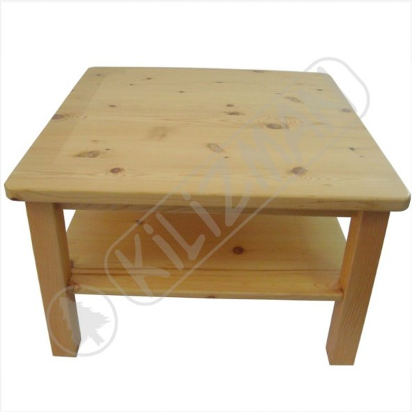 Ortoklaz Masif Ahşap Orta Sehpa - 3