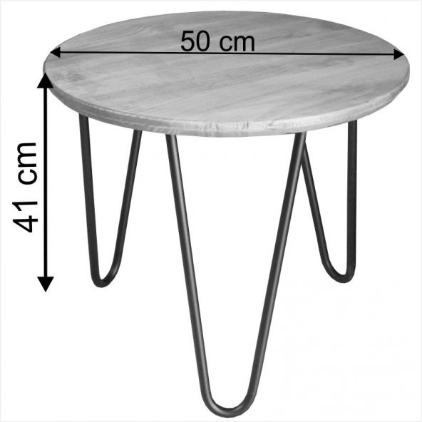 Epidot Yuvarlak Yan Sehpa - 5